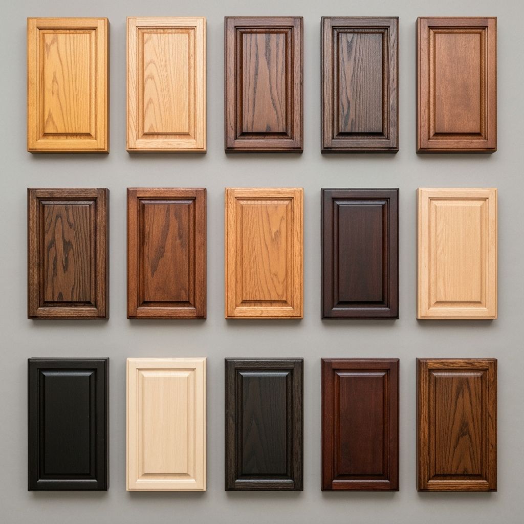 Unfinished Available & Unlimited Stain Colors